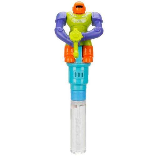 Robot Figürlü Su Oyunu - Baloncuk Oyunu - 625P - Turuncu Kasklı