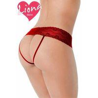 İpli Büyük Beden Dantel Külot