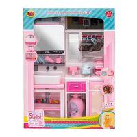 Kutuda 2'li Lavabo Ütü Masası Seti