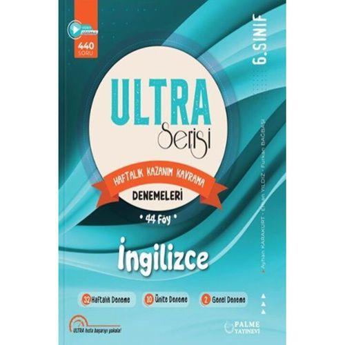 6. Sınıf İngilizce Ultra Serisi Denemeleri 44 Föy Palme Yayınları
