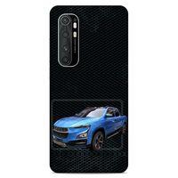 Lopard Xiaomi Mi Note 10 Lite Uyumlu Kılıf PickUpX (21) Koruyucu Kapak Parliement Mavi