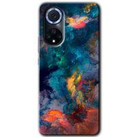Huawei Nova 9 HD Baskılı Kılıf + 9D Tam Ekran Koruyucu - Color Storm