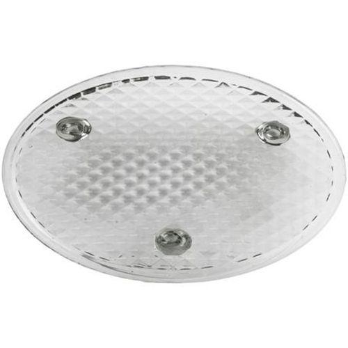 Cam Oval Sabunluk Benekli 15X9,5X1,7Cm