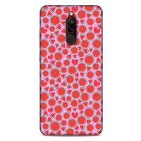 Xiaomi Redmi 8 Uyumlu Kılıf Pembe Delisi (30) Silicone Case Karpuz