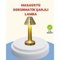 Şarjlı Masa Lambası 3 Işık Modu Kademesiz Karartma Metal Gövde