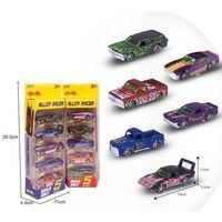 Alloy Racer Metal Arabalar Kutulu 5Li