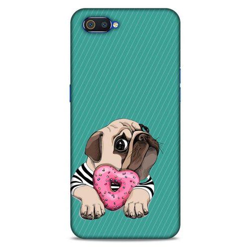 Animax Donutcu Pug Oppo Realme C2 Kılıf Desenli Silikon