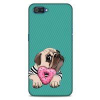 Animax Donutcu Pug Oppo Realme C2 Kılıf Desenli Silikon