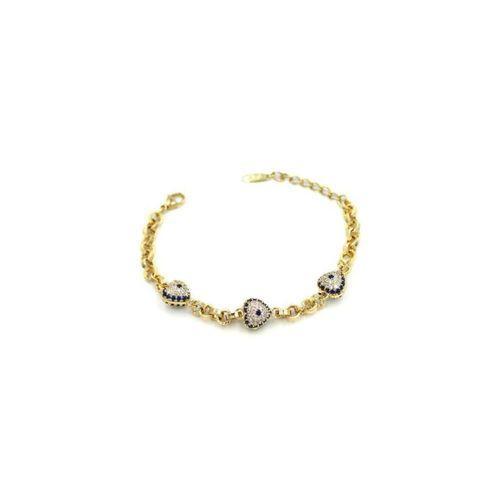 Xuping Nazar Vip Bileklik - Altın