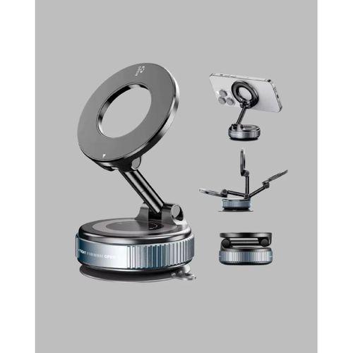 Güçlü Mıknatıslı Vakumlu Araç Telefon Tutucu Alüminyum Gövde