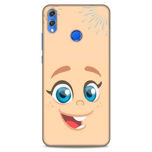 Emojix (54) Huawei Honor 8x Kılıf Silikon Kapak Desenli