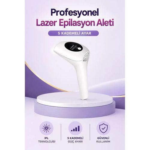 Ipl Lazer Epilasyon Aleti 5 Kademeli Güç Ayarlı