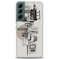 Samsung Galaxy S22 Kılıf HD Baskılı Kılıf - Tabelalar + Tam Ekran Koruyucu
