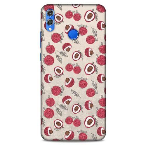 Frutix Lychee 01 Huawei Honor 8x Kılıf Desenli Silikon