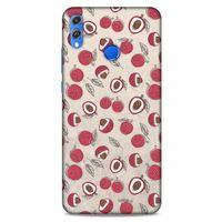 Frutix Lychee 01 Huawei Honor 8x Kılıf Desenli Silikon