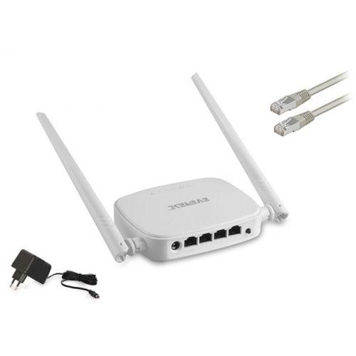 EVEREST EWR-301, 4Port, 300Mbps, 2.4Ghz Wifi, Masaüstü, Megabit, Repeater, Router, Access Point
