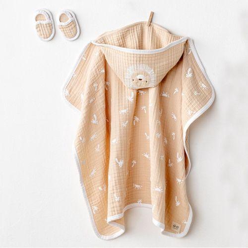 Andywawa Andywawa AC24508 Müslin Smil All Day 80x80 Havlu Set Beige