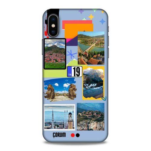 Lopard Apple iPhone XS Uyumlu Kılıf Şehirli ※ (19) Çorum Kılıfları