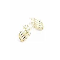 Taşlı Küpe - Altın