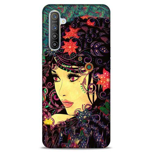 Lopard Oppo Realme XT Uyumlu Kılıf Sürreal Yüzler ♀ (41) Tank Kılıf Baskılı