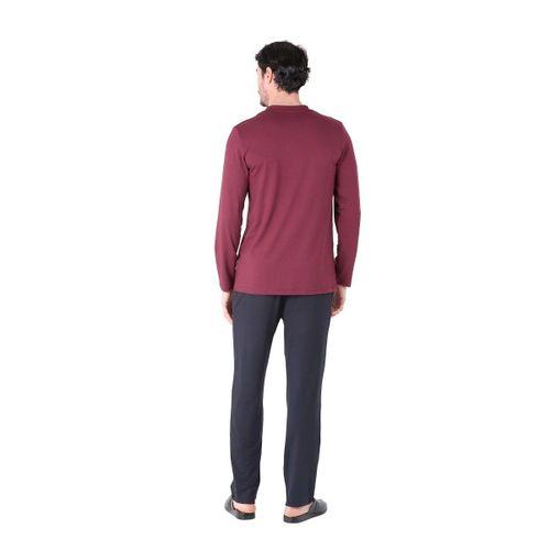 D's Damat 221001 Uzun Kol Pijama Takımı