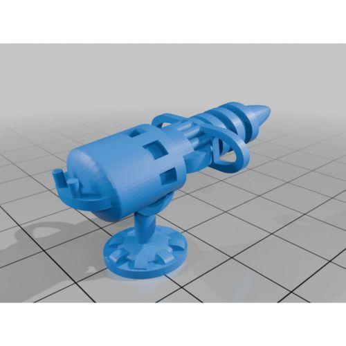 Ölüm Işını Hedefi 28mm Ölçek 3D Baskı (Bu ürün Sadece Plastik parçadır - Almadan Önce Soru Sorabilirsiniz)