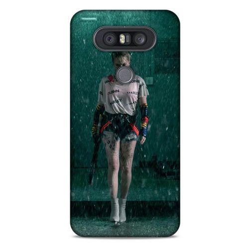 LG K41S - K51S Uyumlu Kılıf Harley Quinn (12) Koruyucu Silikon Yeşil Yağmur