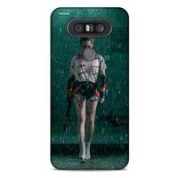 LG K41S - K51S Uyumlu Kılıf Harley Quinn (12) Koruyucu Silikon Yeşil Yağmur