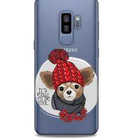 Zoologix (96) Samsung Galaxy S9 Plus Şeffaf Kılıf Silikon Desenli