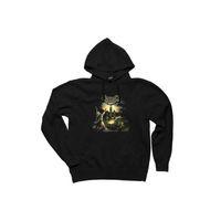 Arkona Ot Serdtsa K Nebu Siyah Kapşonlu Sweatshirt Hoodie