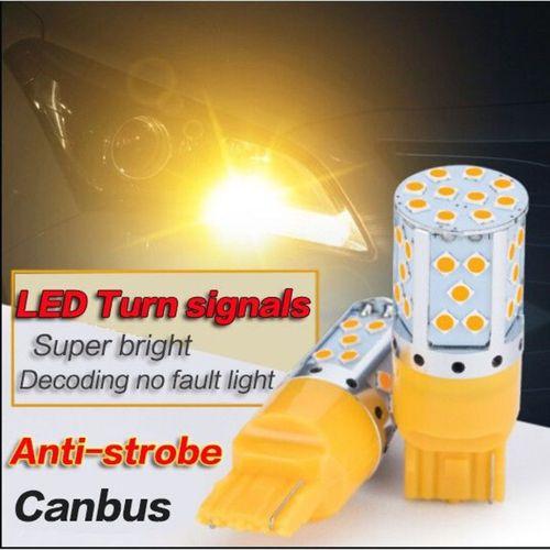if led ampul tek duy canbuslı turuncu 12v / LAAM942-1