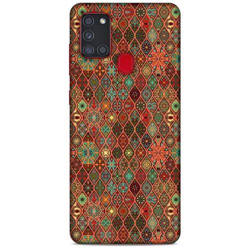 Ethnic Culture (11) Samsung Galaxy A21s Kılıf Silikon Kapak Desenli