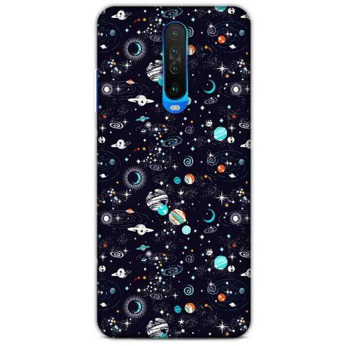 Spacex (20) Tema Koruyucu Kılıf Xiaomi Redmi K30 5G Kılıf