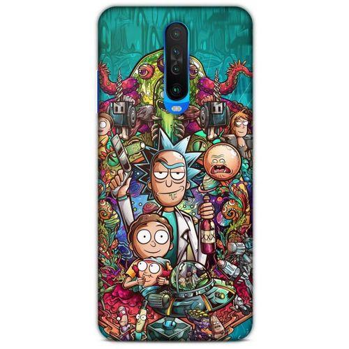 Xiaomi Poco X2 Uyumlu Kılıf Rick And Morty (32) Soft Silikon Kılıf Cronenberg Morty
