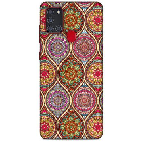 Ethnic Culture (17) Samsung Galaxy A21s Kılıf Silikon Kapak Desenli