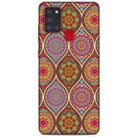 Ethnic Culture (17) Samsung Galaxy A21s Kılıf Silikon Kapak Desenli