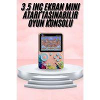 3.5 İnç Klasik Retro Lcd Ekran 500 Oyunlu Oyun Konsolu Taşınabilir