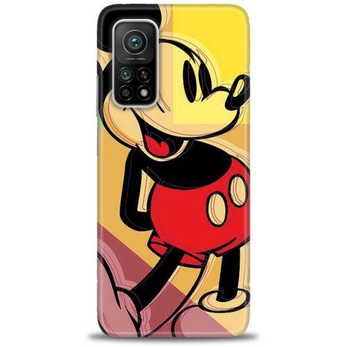 Xiaomi Mi 10T Kılıf HD Baskılı Kılıf - Mickey Mousee + Tam Ekran Koruyucu