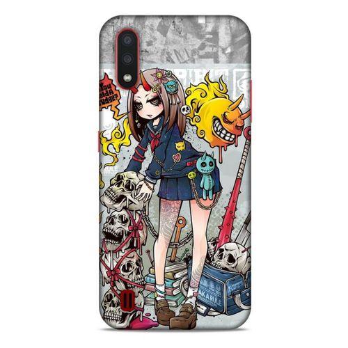 Samsung Galaxy A01 Uyumlu Kılıf Motorsiklet (34) Slim Armor Kılıf Harley Davidson