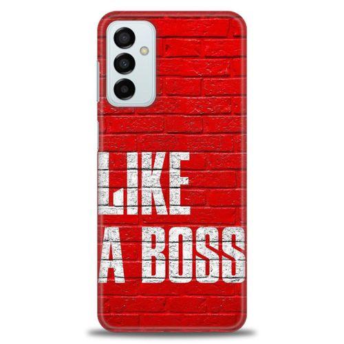 Samsung Galaxy M23 Kılıf HD Baskılı Kılıf - Like a Boss + Tam Ekran Koruyucu