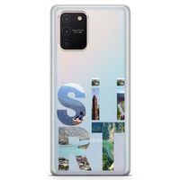 Samsung Galaxy A91 Kılıf Siirt Gezi Arka Kapak Koruma Desenli Full Koruyucu
