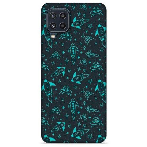 Samsung Galaxy M32 Uyumlu Kılıf Yeşil Delisi (46) Core Armor Kılıf Tropikal orman yeşili