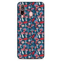 Frutix Mantar 03 Samsung Galaxy A60 Kılıf Desenli Silikon