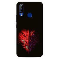 General Mobile GM 10 Kılıf Dragons (16) Kalın Kılıf Kırmızı King Ejderha