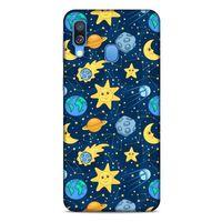 Spacex (6) Tema Silikon Kılıf Samsung Galaxy A40 Kılıf