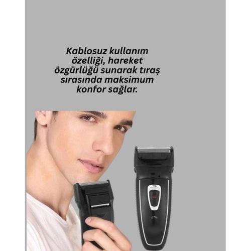 Darbelere Dayanıklı Kablosuz Erkek Tıraş Aleti