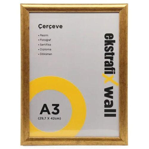 Ekstrafix Çerçeve A3 29,7X42Cm Altın