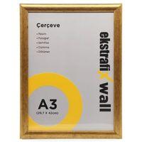 Ekstrafix Çerçeve A3 29,7X42Cm Altın