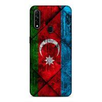 Oppo A31 Uyumlu Kılıf Azarbaijan (41) Tank Kılıf Kırmızı