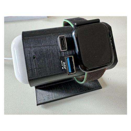 Ladestation F R IWatch ve Earpods 3D Baskı (Bu ürün Sadece Plastik parçadır - Almadan Önce Soru Sorabilirsiniz)